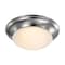 Nuvo Lighting 19W 11" LED Twist/Lock Flush, Dim Brushed Nickel Frosted Glass 62/1563 - alternate 3